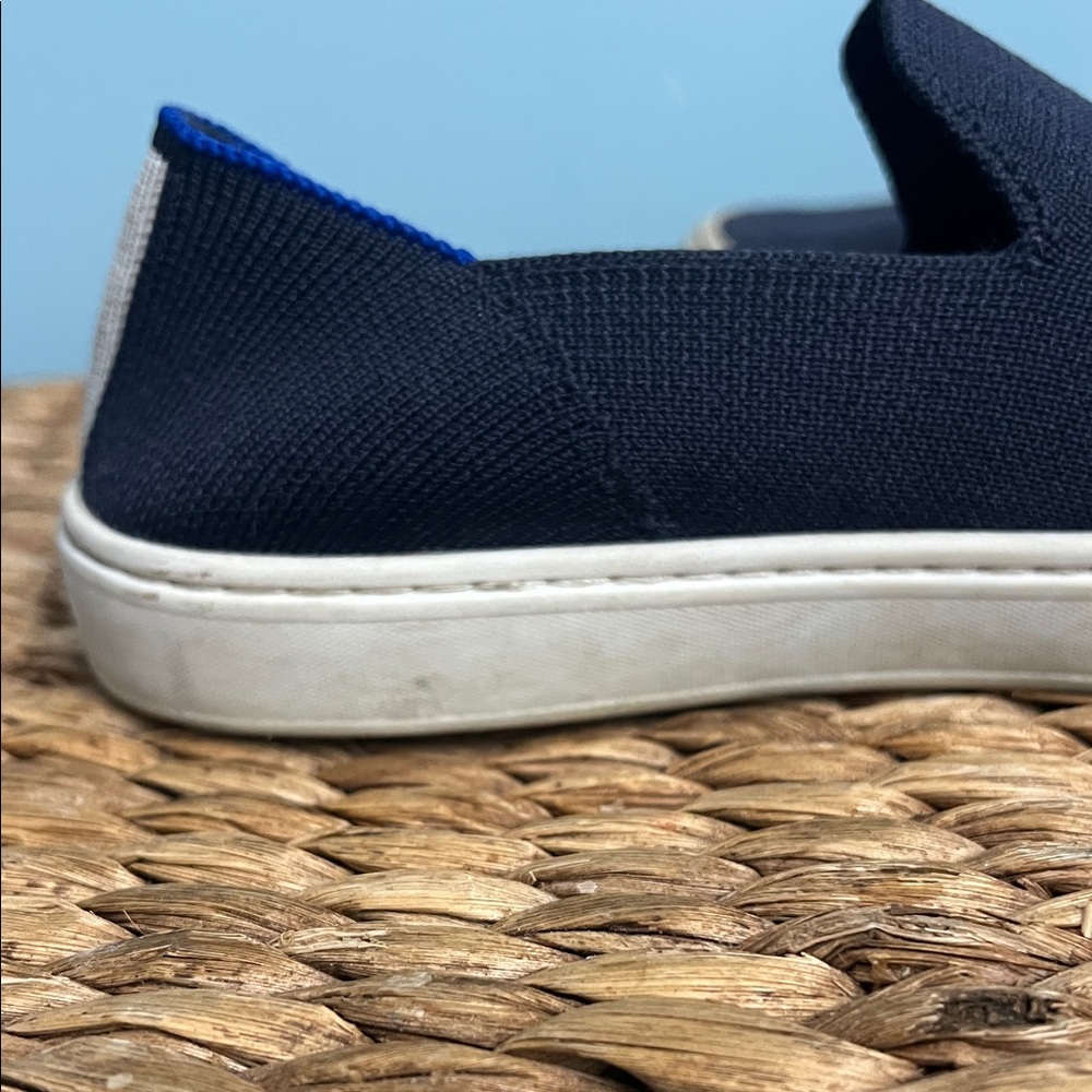 Rothy’s Kids Navy Slip-On Sneakers Rubber sole sz 3 - Picture 8 of 16